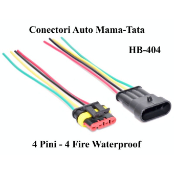 Conectori Auto 4 Fire Waterproof
