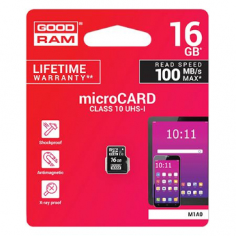 MICRO SD CARD 16GB GOODRAM