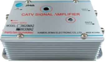 Amplificator de semnal TV cu 2 iesiri 30 db