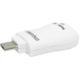 Convertor/adaptor, OTG, micro USB 2.0 - cititor de carduri, micro SD