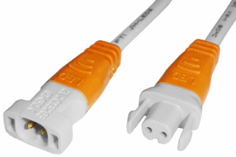 Cablu conector 2 pini mama → 2 pini tata 13 cm TIP3