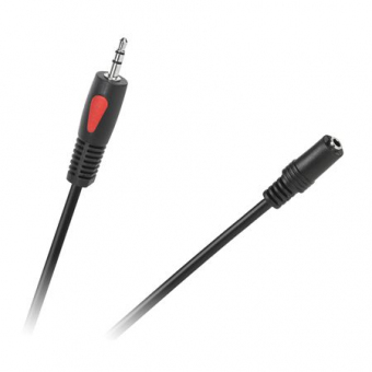 Cablu prelungitor audio stereo Jack 3.5mm ECO-LINE 5M