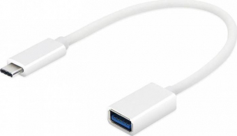 Cablu adaptor OTG USB  3.0 mama → Type-C tata - 20cm