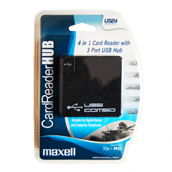 CITITOR CARD 4IN1 + USB MAXELL