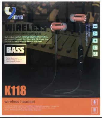 Mini casti, audio, Bluetooth v4.1 - K-118