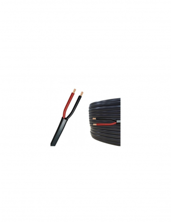 Cablu Electric Plat Negru 2X0,75MM (MYYUP)