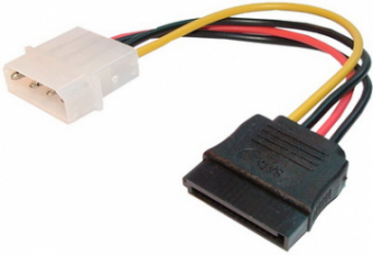 Cablu adaptor Molex tata → SATA