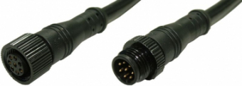 Cablu conector 8 pini mama → 8 pini tata - 20 cm