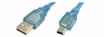 Cablu USB A TATA  -> MINI USB TATA- 3M cu bobina de deparazitare