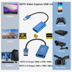 Placa Video Captura Hdmi - Usb 3.0 / HDTV