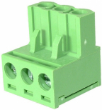 Conector 3 Borne Mama Verde