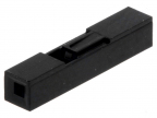 Conector 1 Pin Negru