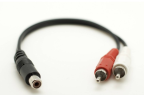 Adaptor RCA mama - 2x RCA tata 15 CM