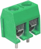 Conector 2 Borne Cablaj Verde